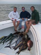 wahoo, king mackerel big grouper oak island nc bald head island nc